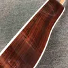 Custom d Style 12 Strängar Solid Cedar Top Akustisk elektrisk gitarr Rosewood Fingerboard