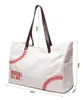 حقيبة بيوك الجيوب الجانبية الكلاسيكية حقيبة كبيرة من أكياس السفر اللينة سعة Softball Canvas محفظة التسوق Tote DOM1477