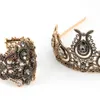 Sunspicems – ensemble de bijoux de mariée turcs en cristal gris pour femmes, bracelet, collier, boucles d'oreilles, couronne, ethnique, cadeau de Banquet de mariage, H1022, 4 pièces