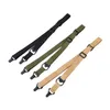 2pcs / lot Tactical Caccia Fucile Sling 1/2 Punto Multi Missione Regolabile regolabile