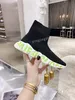 2022 Designer Sneakers Casual Shoes Zipper Black Velvet Heighten Shoe Män Kvinnor Hög Lågplattform Trainers All-Match Trainers