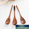 Natural Wood Spoon Chopsticks And Fork Dinner Set Rice Soup Tableware Grain Handmade Household Tableware