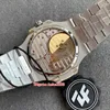 Idealne zegarki ZF 5712 1A-001 5712 40 mm 904L Wodoodporny szafir szafirowy Cal 240 ps Irm C LU Power Reserve Stainless MECHANical339F