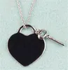 Pendant Necklace Luxury Designer Necklace Gift Classic Heart Womens Mens Fashion Gold Silver Luxurys Designer Jewelry2462