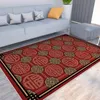 Tapis imprimés maison tapis de bon augure chinois traditionnel caractères motif Decro I salon anti-dérapant fond non pelucheux