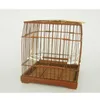 Fågelburar Steg Bambu Cage Thrush Broderi Ögon Keep Acacia Sparrow Gaiolas Pet Supplies BS50NL