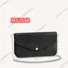 Kolekcja Felicie Pochette Cross Body Body Stylowa wszechstronna woreczka Łańcuchowe torby na ramię Projektanci torebki torebki torebka Wall170R