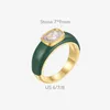 Enfashion esthetische zirkoon ringen voor vrouwen goud kleur vintage ring mode-sieraden vrienden cadeau bague femme groothandel R214104 211217
