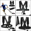 Équipements de résistance Fournitures Outdoorsbandes de résistance 1Pc Workour Sports Fitness Exercice Pl Corde Stretching Traininner Vitesse de course Pr