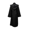 Nowy Darth Vader Terry Jedi Black Srabe Jedi Knight Blobel Cloak Halloween Cosplay Copume Cape dla dorosłych G09254495018