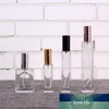 20 pcs 5ml 10ml de alta qualidade vidro perfume garrafa atomizador frasco frasco de perfume frasco de pulverização cristal quadrado transparente
