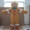 Halloween Lovely Gingerbread Man Mascot Costume Customization Cartoon Anime theme character Christmas Carnival Adults Birthday Party Fancy Outfit
