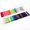 판매 180pcs 1.8 "(4.5cm) Grosgrain 리본 악어 클립 줄이 그어진 클립, 단일 프롱 메탈 악어 헤어 클립 커버 천 347 U2