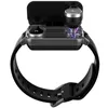 Relógios NDW01 HiFi Sound Quality TWS Fone de Ouvido + Sports Health Monitoring Smart Watch Dois em um bracelete de ID de Earbuds