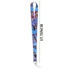 20pcs/lot J2524 Cartoon Girls And Cat Hard Staff Identification Name Badge ID Access Exhibition Card With Lanyards