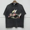 Power Tshirt Мужчины женщины высококачественные графические печатные Tee tops Vintage с коротким рукавом 9255998
