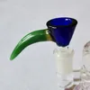 Heady Glass Bowls Colored Quartz Bowl 14 mm Male Joint Raucherzubehör Höhe 50 mm Für Tabaköl Dab Rigs XL-SA10