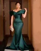 ¡NUEVO! 2022 de talla grande árabe Aso Ebi sirena vestidos de graduación cariño satén noche Sexy fiesta Formal segunda recepción vestidos de dama de honor