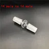 Glasadapter Kvinna Man 10mm 14mm 18mm Converter Röktillbehör för Bong Quartz Banger Bowl Reducer Connector Drop Down Adapter
