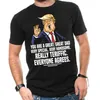 2024 T-shirt per le elezioni presidenziali degli Stati Uniti Biden Trump Campagna per T-shirt stampata a maniche corte T-shirt con stampa di lettere Tee Abbigliamento casual migliore