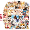 Cartoon Characters Helmet Suitcase Guitar Refrigerator Decorative Stickers for Kids