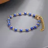 2021 turc chanceux mauvais œil Bracelets bleu perle Bracelet hommes femmes bijoux faits à la main femme livraison directe