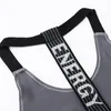 Women's Sportswear Gym Tshirt Yoga Top Vest Sleeveless Running Shirt Dry Fit Running Workout Clothes Fitness Sexy Tank tops T200605