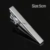 Tie Clips for Groom Simple Style Stripe Metal Tone Bar Clasp Practical Necktie Accessories Clasp Pin Mens Gift