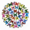 7 cm 200 pezzi adesivi murali decorazione farfalla 3D simulazione farfalle stereoscopiche adesivi murali rimovibili in PVC farfalle DBC B8023163