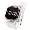 Armbandsur 2021 Kvinnor Mens Silicone Sport Watch for Kids Par Led Electronic Digital Clock Hodinky Relogio225w