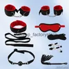 sex toy massager Massage Sexy Leather Bdsm Kit Plush BDSM Bondage Set Handcuffs Games Exotic Accessories Toys Flirting 18