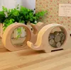 Boîte d'économie d'argent en bois pour animaux cadeaux pour enfants éléphant cochons banques cochon baleine hippopotame boîtes de rangement