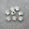 Alloy 140styles 925 Silver Big Hole Pärlor för European Pandora Charm Armband Ilia Biagi Metaller Lösa pärla Smycken DIY 140PCS / Lot Paw Dog Snowflake Star Heart Mom Owl