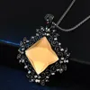 Pendentif colliers tempérament mode géométrique cristal pendentifs 2021 Style coréen pull Chian bijoux en gros