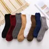 Erkek Çorap 2022 Stil Sonbahar Kış Kalın Casual Kadın Erkek Katı Kalınlaşma Sıcak Terry Kabarık Kısa Pamuklu Bulanık Erkek
