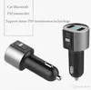 Transmetteur Fm c26s bluetooth mains libres, lecteur MP3 de voiture avec Charge rapide 3,1a, double USB, chargeur automobile