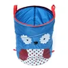 34x45cm Foldable Laundry Storage Basket Bathroom Cartoon Clothes Pants Bag