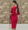 Vår Sexiga Kvinnor Casual Dress Elegant Ruffles Backless Pencil Dresse Vestidos 210531