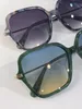 Lunettes de soleil d'été pour hommes femmes 6998B Style anti-ultraviolet rétro plaque plein cadre lunettes de mode boîte aléatoire