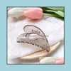 & Jewelry Jewelrywoman France Elegant Hairpins Hollow Out Clips Girls Claw Hair Aessories Headwear Ornaments Barrettes Drop Delivery 2021 Mi