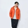 Plus Size 5XL 6XL 7XL Men's Hooded Packable Puffer Jacket Autumn Winter Men Lightweight Jacket Insulated Down Coat 211104