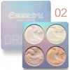 CmaaDu's baking Bronzers highlighting powder strengthening silhouette contouring powders cross-border face makeup free ship 6pcs