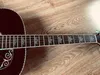 2022 Blueson 43 "6-String 어쿠스틱 기타 태양 색상. 가문비 나무 베니어와 메이플 뒷면과 옆면, 로즈 우드 fretboard.