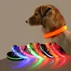 2022 nouveau collier de chien LED avec chargement USB lumières colorées colliers anti-perte sûrs pour chiot chaton chiens colliers en plomb 7 lumières produits pour animaux de compagnie