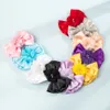 15801 Infant Baby Flowers Bowknot Headband Kids Elastic Hair Band Children Babies Princess Headwear Hairbands