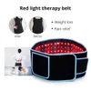 Body Sculpting Slimmings Ladies Belt Lazy Slimming Led Red Light Heating Belt USstock