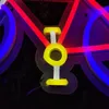 20''Fashion Bike Sign Led Neon Lights Beer Bar Disco Restaurang Offentliga platser Club KTV väggdekoration 12 V Super ljus