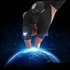 Werkzeugteile LED-Taschenlampen Handschuhe mit LED-Licht Praktischer Handschuh für nächtliche Reparaturen Werkzeuge Jagd Angeln Cam Radfahren Gear Drop