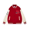 Jackets masculinos 2021 de alta qualidade Battle Kid Love Letter Borderyer Baseball Jacket Men Women Fleece Hip Hop Street Oversize Casual