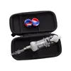 NC033 Shisha Arm Baum Perc Rauchen Rohr OD 32mm 510 Titan Quarz Keramik Nagel Dabber Werkzeug Silikon Jar Tasche set Auslaufsicher Pro Glas Rohre Wasser Bong